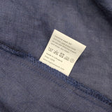 fog linen work リネン プルオーバー ギャザー ワンピース アオ レディース フォグリネンワーク【中古】6-0618G◎