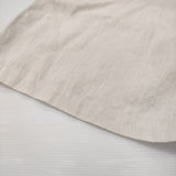 fog linen work リネン ギャザー ロングスカート ライトベージュ レディース フォグリネンワーク【中古】6-0717M♪