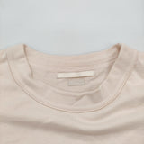 blurhms High Gauge Plating Cut-off Short Tee 定価11000円 カットオフ ショート丈 Ｔシャツ カットソー ペールピンク レディース ブラームス【中古】6-0531S♪