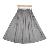 ANTIPAST Cotton Lawn Skirt コットンローンスカート 蜂モチーフ付 ロングスカート グレー レディース アンティパスト【中古】6-0809M∞