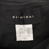 SI-HIRAI リネンレーヨン CHW-1532 サイズ36 ショートパンツ ハーフパンツ ショーツ ブラック レディース スーヒライ【中古】6-0717S♪