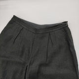 SI-HIRAI リネンレーヨン CHW-1532 サイズ36 ショートパンツ ハーフパンツ ショーツ ブラック レディース スーヒライ【中古】6-0717S♪
