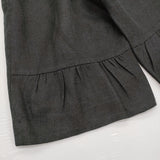 SI-HIRAI リネンレーヨン CHW-1532 サイズ36 ショートパンツ ハーフパンツ ショーツ ブラック レディース スーヒライ【中古】6-0717S♪