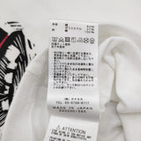 THE NORTH FACE PURPLE LABEL COOLMAX H/S 大河原健太 クールマックス フロッキープリント 半袖Ｔシャツ カットソー ホワイト レディース ザノースフェイスパープルレーベル【中古】6-0531S♪