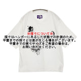 THE NORTH FACE PURPLE LABEL COOLMAX H/S 大河原健太 クールマックス フロッキープリント 半袖Ｔシャツ カットソー ホワイト レディース ザノースフェイスパープルレーベル【中古】6-0531S♪