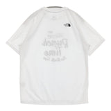 THE NORTH FACE ショートスリーブフリーランティー S/S Free Run Tee NT61978 サイズS 半袖Ｔシャツ カットソー ホワイト ユニセックス ザノースフェイス【中古】6-0607S♪