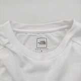 THE NORTH FACE ショートスリーブフリーランティー S/S Free Run Tee NT61978 サイズS 半袖Ｔシャツ カットソー ホワイト ユニセックス ザノースフェイス【中古】6-0607S♪