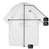 THE NORTH FACE ショートスリーブフリーランティー S/S Free Run Tee NT61978 サイズS 半袖Ｔシャツ カットソー ホワイト ユニセックス ザノースフェイス【中古】6-0607S♪