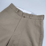 YAECA チノワイドテーパード 定価23100円 62611 サイズ28 チノパンツ ベージュ KHAKI レディース ヤエカ【中古】6-0823G∞