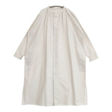 holk Smock Dress コットンフロントボタンワンピース HK22FF-016 サイズ0 ワンピース オフ白 レディース ホーク【中古】6-0618G◎