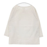 yohaku ラグランスリーブ コットン サイズ2 日本製 長袖Ｔシャツ カットソー ロンＴ オフホワイト レディース ヨハク【中古】6-0913M∞