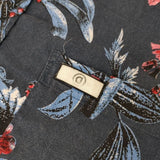 Desigual コットン インド製 サイズXL 長袖シャツ ネイビー マルチカラー メンズ デジグアル【中古】6-0815M∞