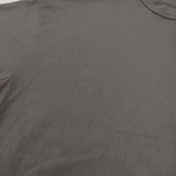快晴堂 Girl's 首まわりしっかり五分袖Tシャツ 定価9350円 ワイドシルエット ポケット付き 半袖Ｔシャツ カットソー グレー レディース 快晴堂【中古】6-0526S♪