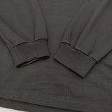 AURALEE LUSTER PLAITING HI NECK L/S TEE サイズ4 定価16500円 A22AP02GT 長袖Ｔシャツ カットソー ロンＴ ブラック メンズ オーラリー【中古】6-0804M♪
