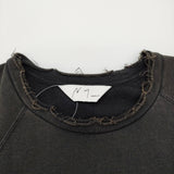 ANCELLM SLEEVELESS AGING T-SHIRT 定価22000円 ANC-CT86 スウェット ノースリーブ Ｔシャツ カットソー 24SS ブラック メンズ アンセルム【中古】6-0630S♪
