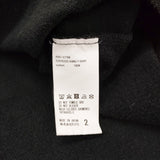 ANCELLM SLEEVELESS AGING T-SHIRT 定価22000円 ANC-CT86 スウェット ノースリーブ Ｔシャツ カットソー 24SS ブラック メンズ アンセルム【中古】6-0630S♪