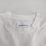 OAMC Peacemaker ピースメイカー ダブルレイヤーTシャツ Painted Double Layer Boxy Tshirt 定価25300円 長袖Ｔシャツ カットソー ロンＴ ホワイト メンズ オーエーエムシー【中古】6-0526M♪