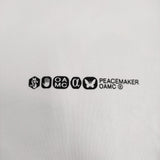 OAMC Peacemaker ピースメイカー ダブルレイヤーTシャツ Painted Double Layer Boxy Tshirt 定価25300円 長袖Ｔシャツ カットソー ロンＴ ホワイト メンズ オーエーエムシー【中古】6-0526M♪