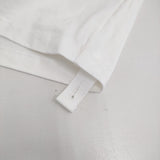 OAMC Peacemaker ピースメイカー ダブルレイヤーTシャツ Painted Double Layer Boxy Tshirt 定価25300円 長袖Ｔシャツ カットソー ロンＴ ホワイト メンズ オーエーエムシー【中古】6-0526M♪