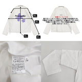 OAMC Peacemaker ピースメイカー ダブルレイヤーTシャツ Painted Double Layer Boxy Tshirt 定価25300円 長袖Ｔシャツ カットソー ロンＴ ホワイト メンズ オーエーエムシー【中古】6-0526M♪