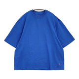 Santaku サンタク SNT25SS-TE01 サイズL 刺繍 無地 半袖Ｔシャツ カットソー ブルー メンズ【中古】6-0630S♪