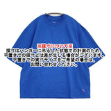 Santaku サンタク SNT25SS-TE01 サイズL 刺繍 無地 半袖Ｔシャツ カットソー ブルー メンズ【中古】6-0630S♪