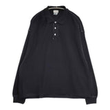 Hanes パキスタン製 コットン XL ポロシャツ ブラック メンズ ヘインズ【中古】6-0816M∞