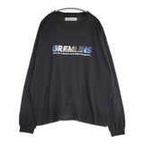 DAIRIKU GREMLiNS L-S TEE グレムリン 長袖Ｔシャツ カットソー ロンＴ 24SS ブラック メンズ ダイリク【中古】6-0829M∞