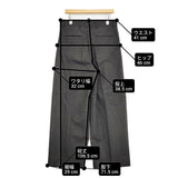 H BEAUTY&YOUTH ウール ファーム 1プリーツ ワイドパンツ 定価42900円 パンツ 25AW ダークグレー メンズ エイチビューティアンドユース【中古】6-0918T♪