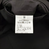 UNITED ARROWS & SONS SONS GABA BOXY 2B JACKET サイズM 定価47300円 ウールギャバジン テーラードジャケット ブラック メンズ ユナイテッドアローズサンズ【中古】6-0918M♪