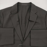 UNITED ARROWS & SONS SONS GABA BOXY 2B JACKET サイズM 定価47300円 ウールギャバジン テーラードジャケット ブラック メンズ ユナイテッドアローズサンズ【中古】6-0918M♪