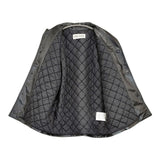 INSCRIRE Leather Jacket サイズ3 定価97900円 125AW-BZ81 フェイクレザー ジャケット 25AW ブラック メンズ アンスクリア【中古】6-0918T♪