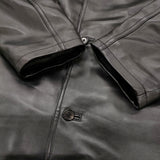 INSCRIRE Leather Jacket サイズ3 定価97900円 125AW-BZ81 フェイクレザー ジャケット 25AW ブラック メンズ アンスクリア【中古】6-0918T♪