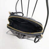 A.P.C. Ninon スモールドローストリングバッグ ショルダーバッグ ブラック レディース アーペーセー【中古】6-0827G∞