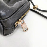 A.P.C. Ninon スモールドローストリングバッグ ショルダーバッグ ブラック レディース アーペーセー【中古】6-0827G∞