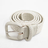 green label relaxing UNITED ARROWS メッシュベルト ベルト シロ メンズ グリーンレーベルリラクシング【中古】6-0615G◎