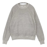 BEAUTY&YOUTH UNITED ARROWS コットン裏毛ラグランスウェットプルオーバー 定価10450円 スウェット グレー レディース ビューティアンドユース【中古】6-0706G◎