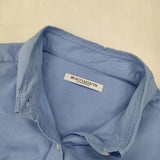BEAUTY&YOUTH UNITED ARROWS コットンタイプライター レギュラーカラー オーバーシャツ 定価14850円 長袖シャツ ブルー レディース ビューティアンドユース【中古】6-0803M∞