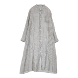 JOURNAL STANDARD relume ノルマンディーリネンフレアワンピース 定価13200円 ワンピース グレー レディース ジャーナルスタンダードレリューム【中古】6-0913M∞