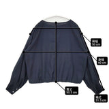 URBAN RESEARCH ボートネックギャザーブラウス UR44-23F005 ブラウス シャツ ネイビー レディース アーバンリサーチ【中古】6-0823M∞