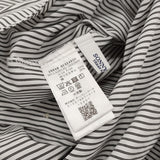 URBAN RESEARCH Sonny Label フロントタックバンドカラーシャツ ストライプ 長袖シャツ 26SS ホワイト ブラック レディース アーバンリサーチサニーレーベル【中古】6-0519M♪