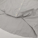 URBAN RESEARCH Sonny Label フロントタックバンドカラーシャツ ストライプ 長袖シャツ 26SS ホワイト ブラック レディース アーバンリサーチサニーレーベル【中古】6-0519M♪