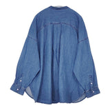 URBAN RESEARCH DOORS デニムバンドカラーシャツ DRA4-23A115 長袖シャツ 25SS ブルー レディース アーバンリサーチドアーズ【中古】6-0823M∞