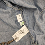 URBAN RESEARCH DOORS デニムバンドカラーシャツ DRA4-23A115 長袖シャツ 25SS ブルー レディース アーバンリサーチドアーズ【中古】6-0823M∞