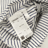 ITEMS URBAN RESEARCH ホットフィックス2WAYブラウス ストライプ シャツ 26SS ホワイト ブルー レディース アイテムズアーバンリサーチ【中古】6-0519M♪