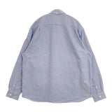 uniform experiment BACK CONCEALED POCKET BIG B.D SHIRT UE-202034 長袖シャツ ブルー メンズ ユニフォームエクスペリメント【中古】6-0815M∞