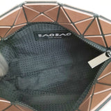 BAO BAO ISSEY MIYAKE LOOP METALLIC 保証書付き BB43-AG571-44 ショルダーバッグ ブラウン レディース バオバオイッセイミヤケ【中古】6-0526G♪