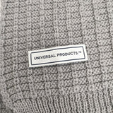 UNIVERSAL PRODUCTS ワッフルニットマフラー ストール マフラー グレー レディース ユニバーサルプロダクツ【中古】6-0911T◎