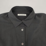 BEAUTY&YOUTH UNITED ARROWS リネンブレンドシアーシャツ 長袖シャツ チャコールグレー レディース ビューティアンドユース【中古】6-0823M∞