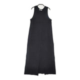 BEAUTY&YOUTH UNITED ARROWS コットン ダブルフェイス マキシワンピース 日本製 ワンピース 23SS ネイビー レディース ビューティアンドユース【中古】6-0609S△